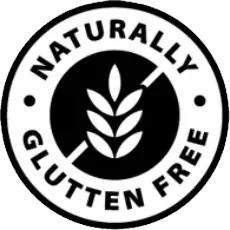 Naturally Gluten Free seal
