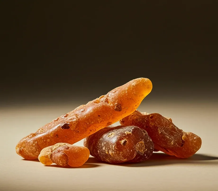 Boswellia serrata resin, the gum the extract is made from