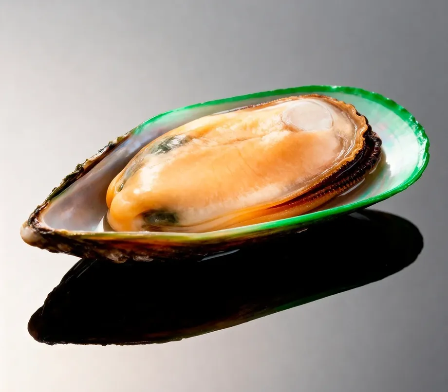 A green-lipped mussel, one of the shellfish sources chondroitin is drawn from