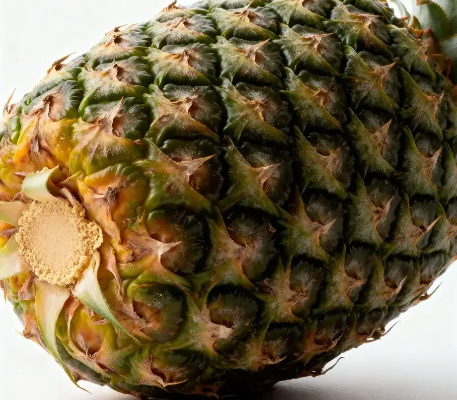 Pineapple, whose stem is the source of bromelain